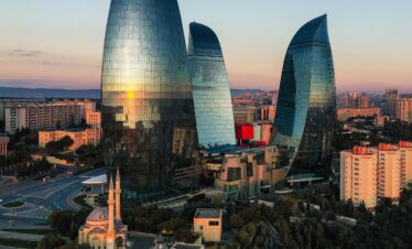 Azerbaijan Baku skyline holiday package from Dubai